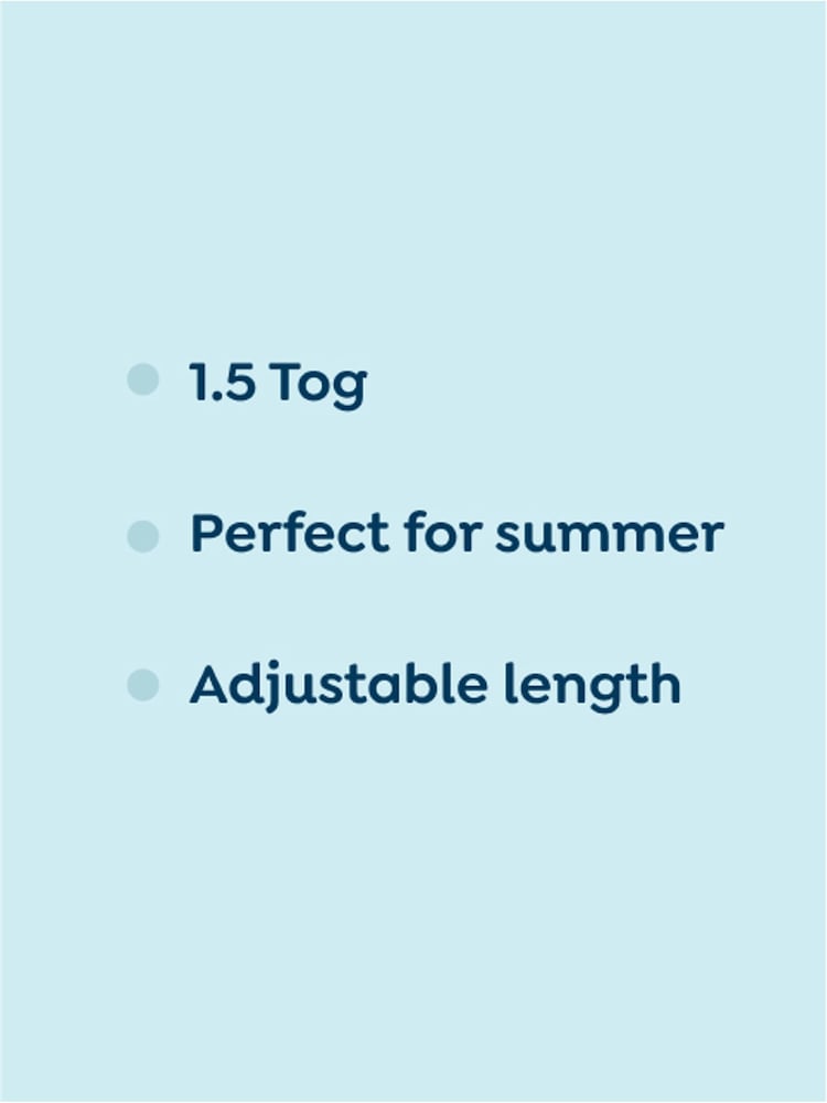 JoJo Maman Bébé Print 1 Tog Toddler Muslin Sleeping Bag - Image 4 of 4