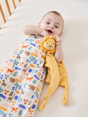 JoJo Maman Bébé Safari Print 1 Tog Baby Muslin Sleeping Bag - Image 3 of 5