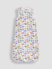 JoJo Maman Bébé Safari Print 1 Tog Baby Muslin Sleeping Bag - Image 4 of 5