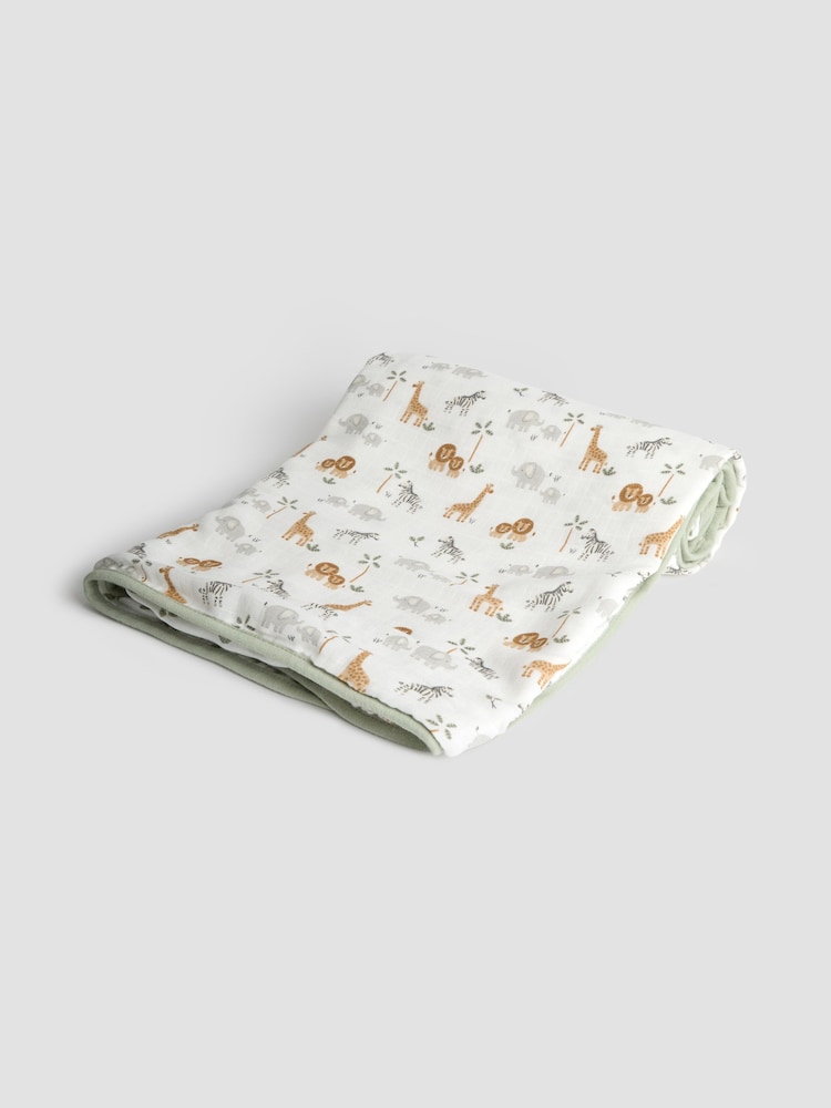 JoJo Maman Bébé Muslin Blanket - Image 4 of 5