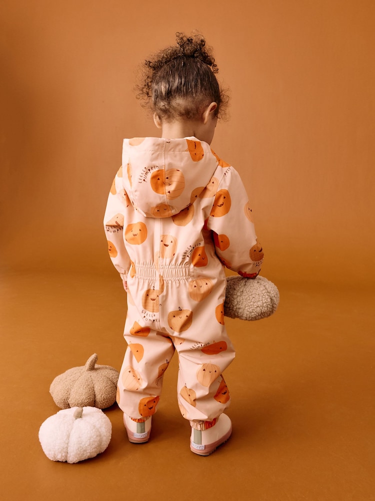 Naranja - Mono impermeable estampado (3 meses a 7 años) - Imagen 2 de 8