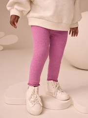 Bright Purple Plain Leggings (3mths-7yrs) - Image 1 of 6