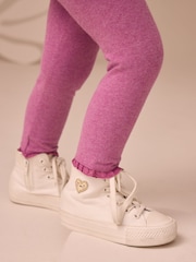 Bright Purple Plain Leggings (3mths-7yrs) - Image 2 of 6