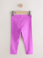 Bright Purple Plain Leggings (3mths-7yrs) - Image 4 of 6