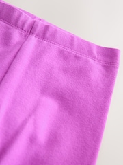 Bright Purple Plain Leggings (3mths-7yrs) - Image 6 of 6