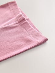 Mauve Purple Rib Flare Leggings (3mths-7yrs) - Image 7 of 7