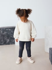 Black Cosy Leggings (3mths-7yrs) - Image 2 of 4