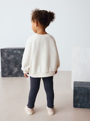 Black Cosy Leggings (3mths-7yrs) - Image 3 of 4