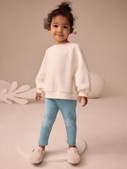 Blue Cosy Leggings (3mths-7yrs) - Image 2 of 7