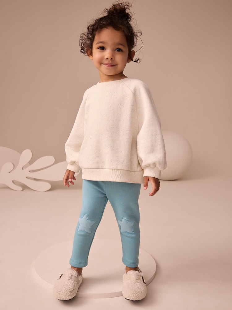 Blue Cosy Leggings (3mths-7yrs) - Image 2 of 7
