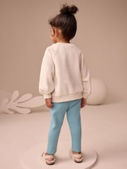 Blue Cosy Leggings (3mths-7yrs) - Image 3 of 7