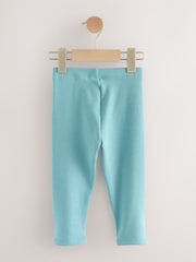 Blue Teal Cosy Leggings (3mths-7yrs) - Image 2 of 4