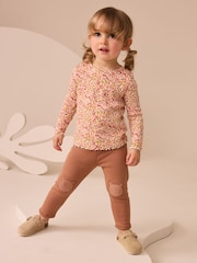 Brown Cosy Leggings (3mths-7yrs) - Image 2 of 7