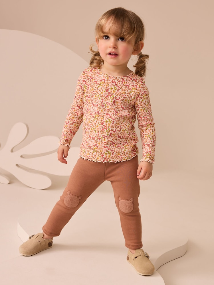 Brown Cosy Leggings (3mths-7yrs) - Image 2 of 7
