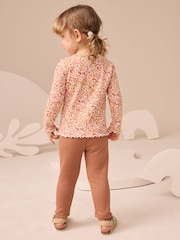 Brown Cosy Leggings (3mths-7yrs) - Image 3 of 7