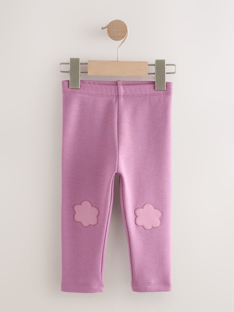 Mauve Purple Cosy Leggings (3mths-7yrs) - Image 1 of 4