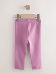 Mauve Purple Cosy Leggings (3mths-7yrs) - Image 2 of 4
