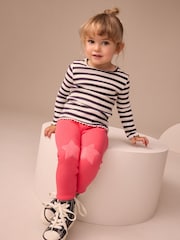Red Cosy Leggings (3mths-7yrs) - Image 3 of 3