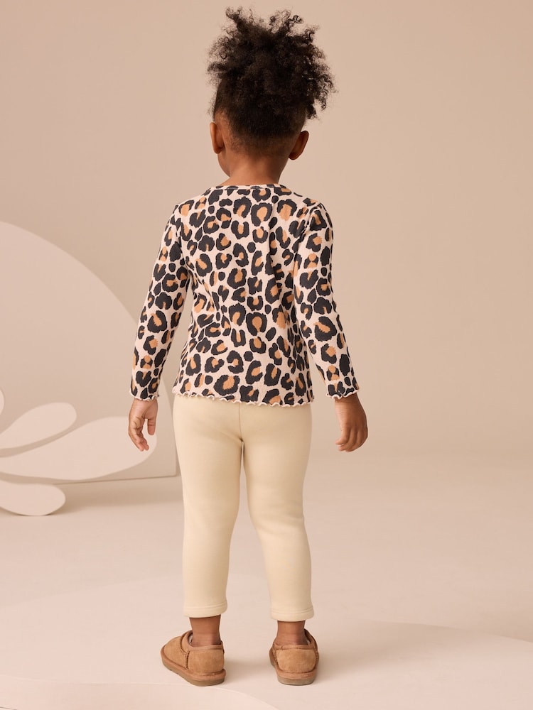Neutral Cosy Leggings (3mths-7yrs) - Image 2 of 8