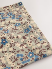 Sage Blue/Green Floral - Gerippte Leggings (3Monate -7Jahre) - Bild 7 von 8