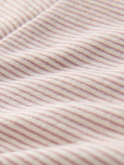 Ecru Stripe Bear Knee Embellished Leggings (3mths-7yrs) - Image 7 of 8