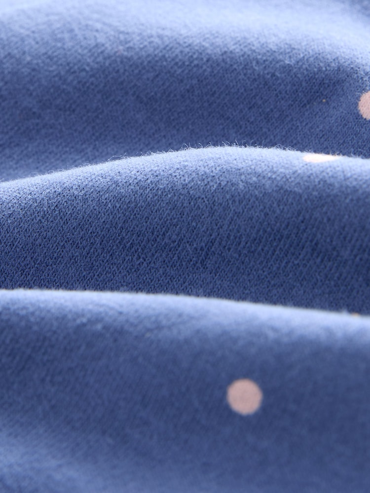 Blue Ladybird Knee Embellished Leggings (3mths-7yrs) - Image 8 of 8