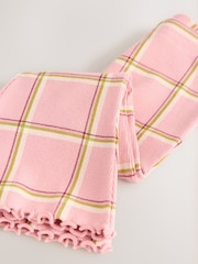 Pink Check Rib Flare Leggings (3mths-7yrs) - Image 6 of 7