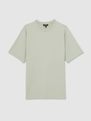 Verzui - Tricou la baza gâtului texturat Reiss Wick - Image 2 of 6