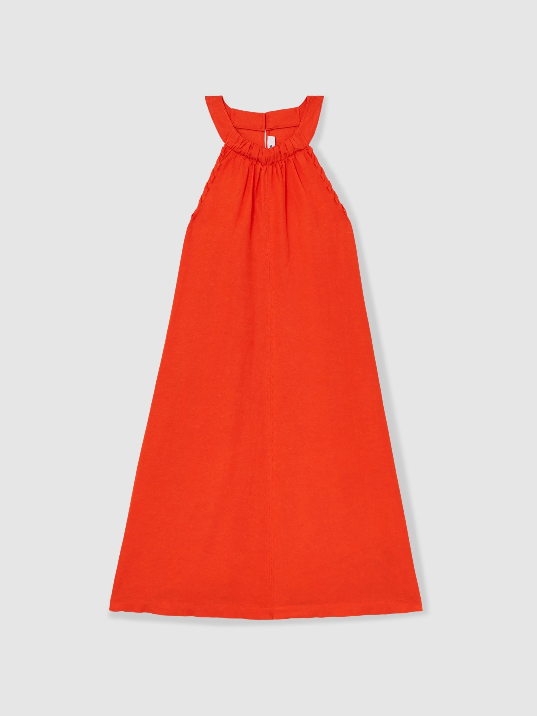 【海外限定】REISSドレス☆Erika Racerback Midi Dress, Red Reiss Erika Racerback Midi Dress, Red