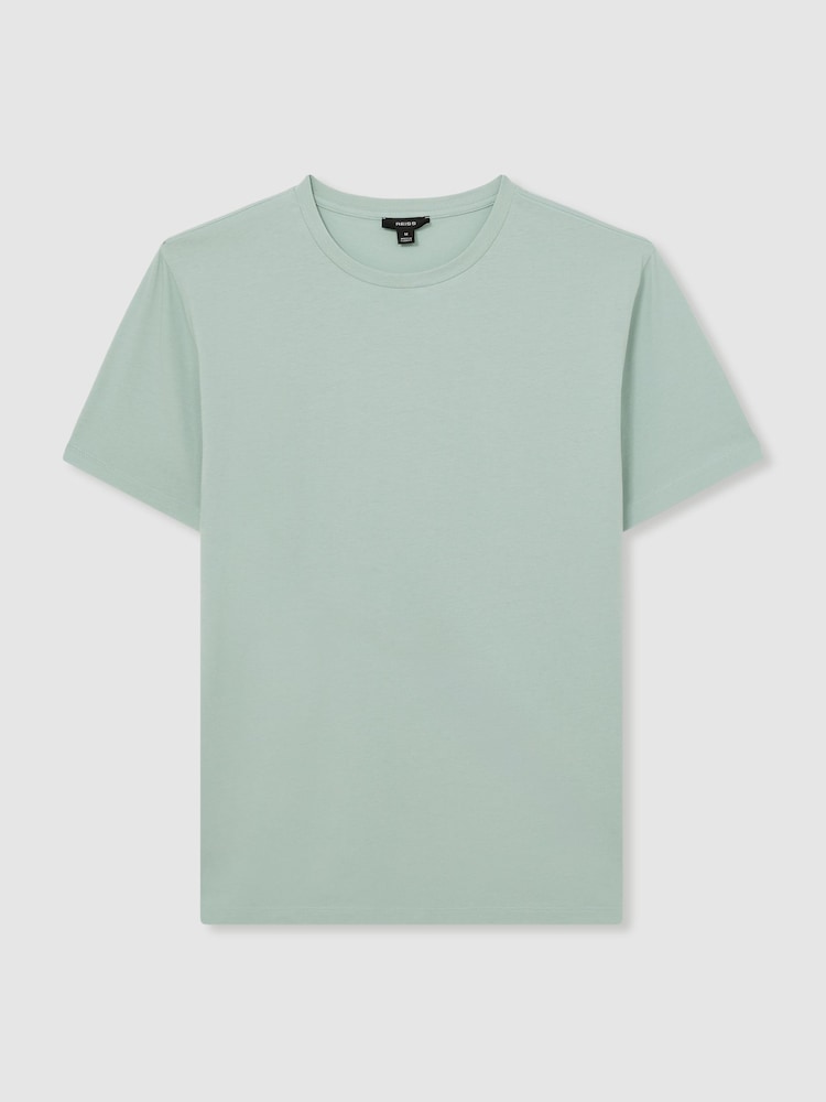 Mintgroen - Reiss - Bless - Katoenen T-shirt met ronde hals - Image 2 of 6