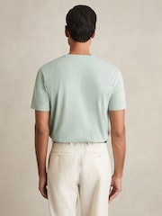 Mintgroen - Reiss - Bless - Katoenen T-shirt met ronde hals - Image 5 of 6