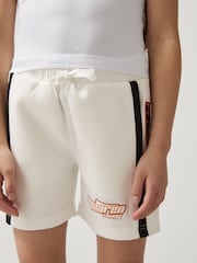 Blanco - Reiss Ride Unisex Fit McLaren F1 Team Drawstring Shorts - Imagen 4 de 8