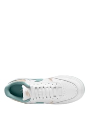 Nike White Gamma Force Trainers - Image 3 of 4
