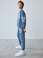 Baker by Ted Baker Oversized Sweatshirt And Joggers Set - Image 4 of 11