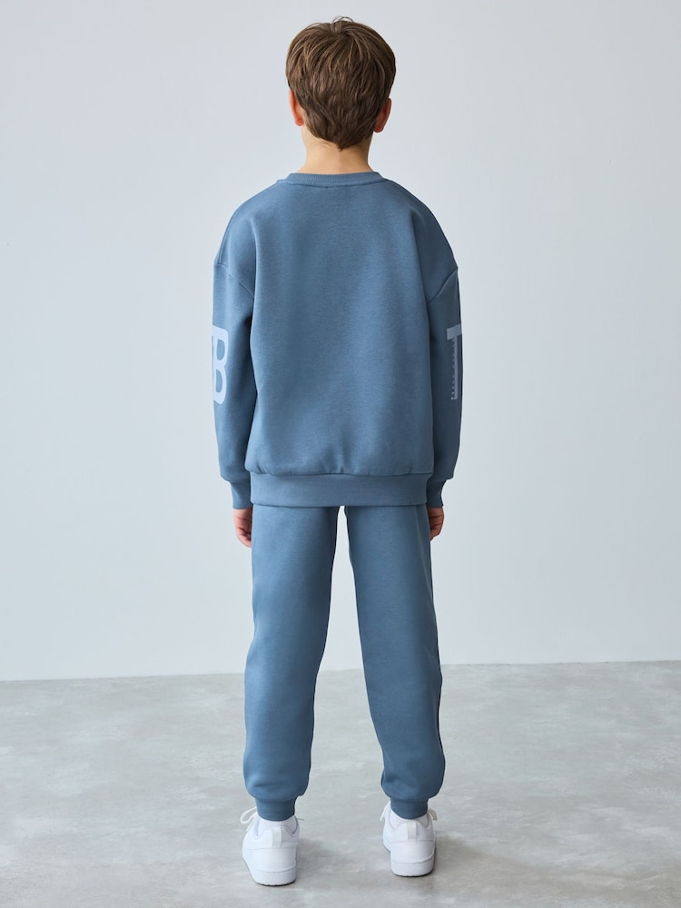 Baker by Ted Baker Oversized Sweatshirt And Joggers Set - Image 5 of 11