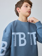 Baker by Ted Baker Oversized Sweatshirt And Joggers Set - Image 6 of 11