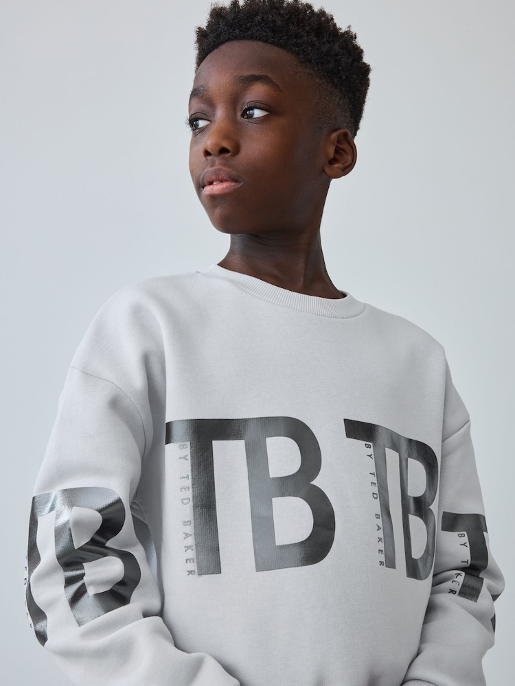 Baker by Ted Baker Oversized Sweatshirt And Joggers Set - Image 1 of 12