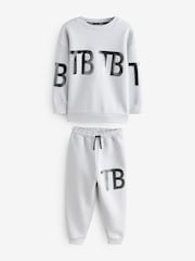 Baker by Ted Baker Oversized Sweatshirt And Joggers Set - Image 8 of 12