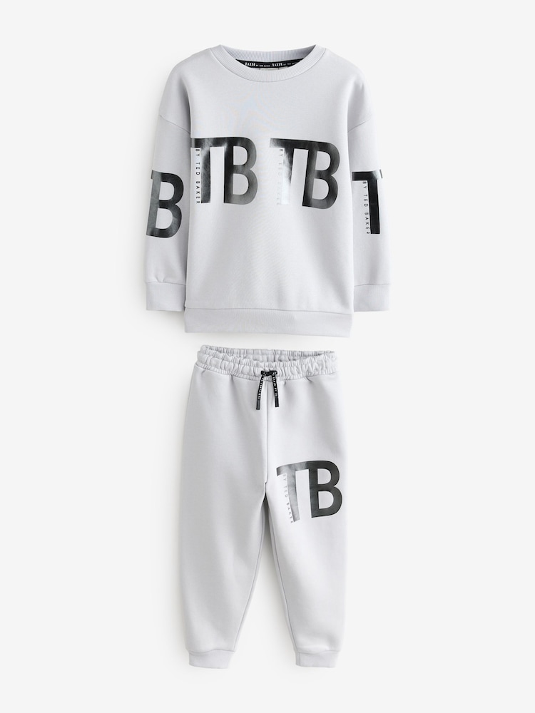 Baker by Ted Baker Oversized Sweatshirt And Joggers Set - Image 8 of 12