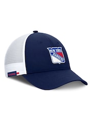 Fanatics Blue NHL New York Rangers Authentic Pro Rink Structured Adjustable Snapback Hat - Image 2 of 3