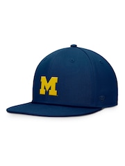 Fanatics Blue College Michigan Wolverines Structured Adjustable Snapback Hat - Image 1 of 2