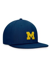 Fanatics Blue College Michigan Wolverines Structured Adjustable Snapback Hat - Image 2 of 2