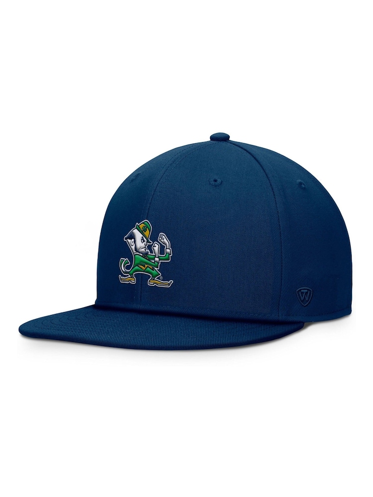 Fanatics Blue College Notre Dame Fighting Irish Structured Adjustable Snapback Cap - Image 1 of 2 Fanatics Blue College Notre Dame Fighting Irish Structured Adjustable Snapback Cap - Image 1 of 2