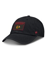 Fanatics NHL Chicago Blackhawks Authentic Pro Rink Prime Unstructured 100% Cotton Adjustable Black Cap - Image 2 of 2