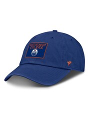 Fanatics Blue NHL Edmonton Oilers Authentic Pro Rink Prime Unstructured Adjustable 100% Cotton Cap - Image 2 of 2