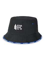 Fanatics Everton Fair Catch Winter Bucket 100% Cotton Black Hat - Image 2 of 2