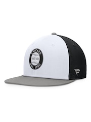 Fanatics MLB Chicago White Sox Structured Highcrown Flat Adjustable Snapback White Hat - Image 2 of 2