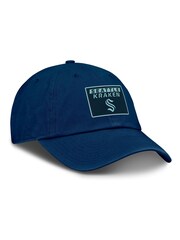 Fanatics Blue NHL Seattle Kraken Authentic Pro Rink Prime Unstructured 100% Cotton Adjustable Cap - Image 1 of 2