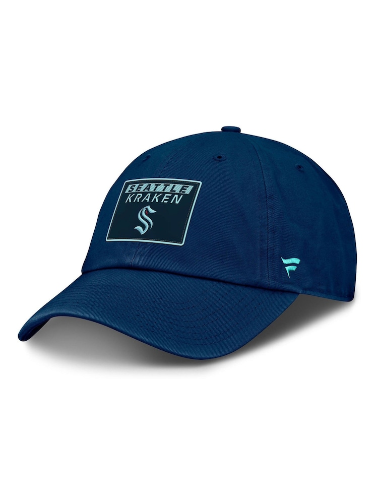 Fanatics Blue NHL Seattle Kraken Authentic Pro Rink Prime Unstructured 100% Cotton Adjustable Cap - Image 2 of 2