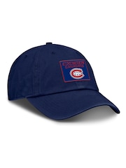 Fanatics Blue NHL Montreal Canadiens Authentic Pro Rink Prime Unstructured Adjustable 100% Cotton Cap - Image 1 of 2
